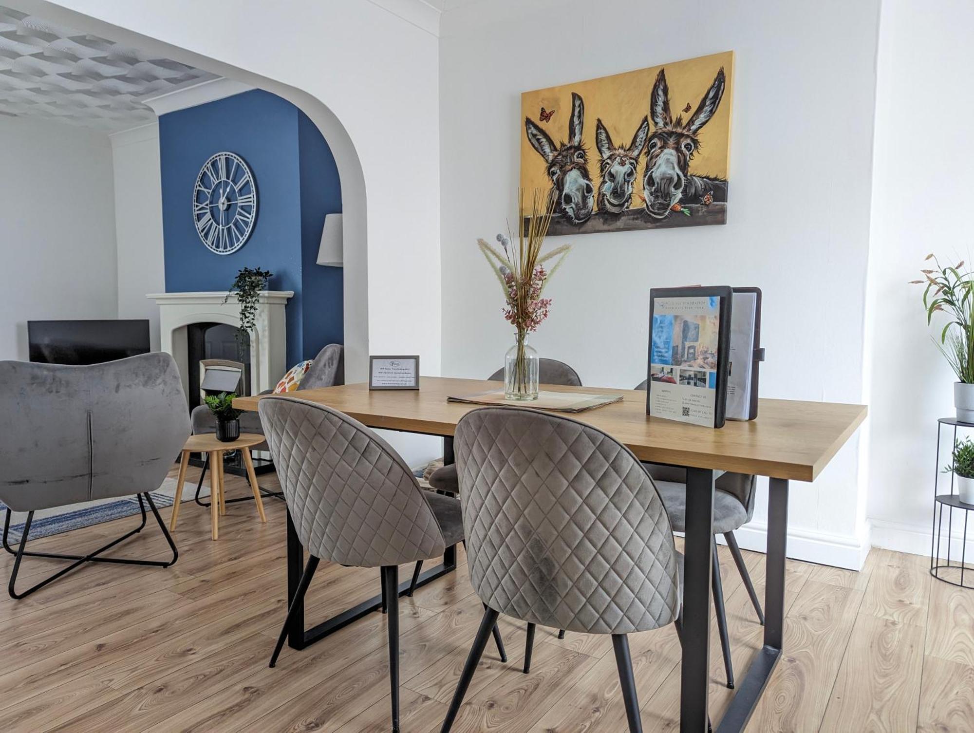 3Br-St Johns Hse-Free Parking-Workers-Kitchen-Wifi-Dog Friendly Appartement Doncaster Buitenkant foto