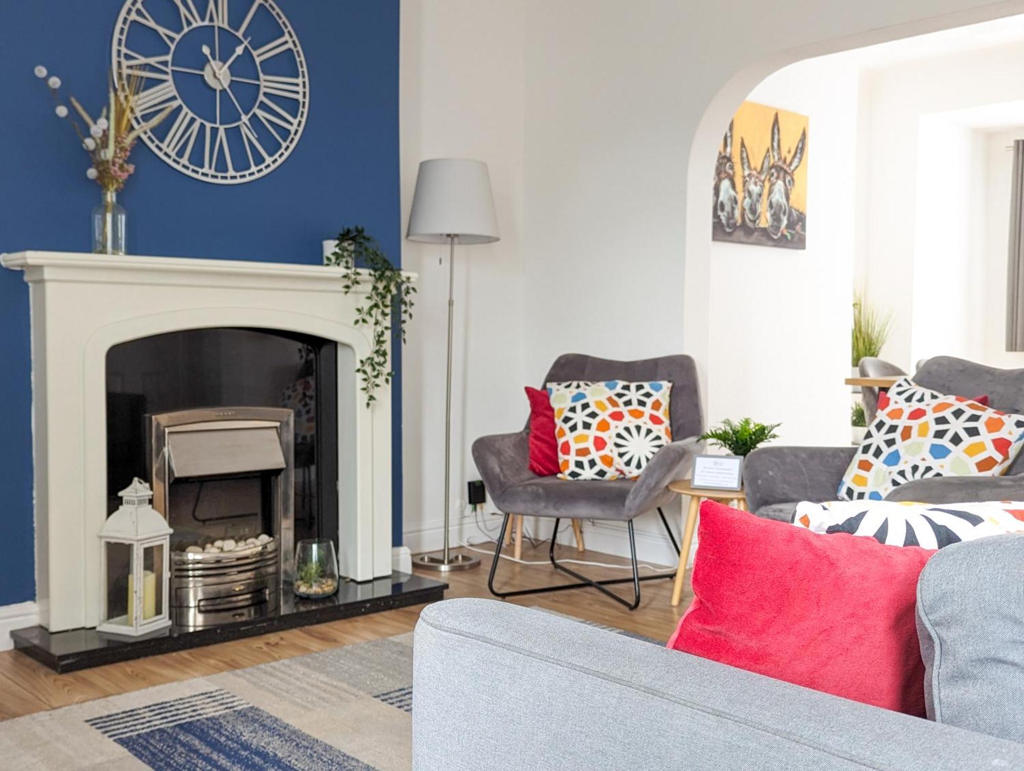 3Br-St Johns Hse-Free Parking-Workers-Kitchen-Wifi-Dog Friendly Appartement Doncaster Buitenkant foto